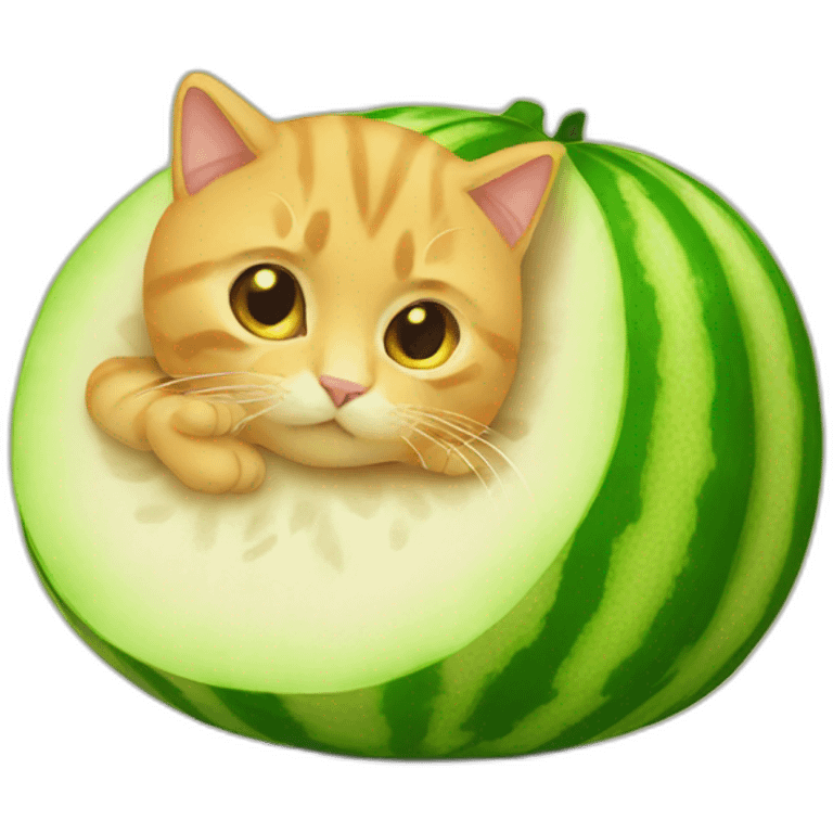 melon cat emoji