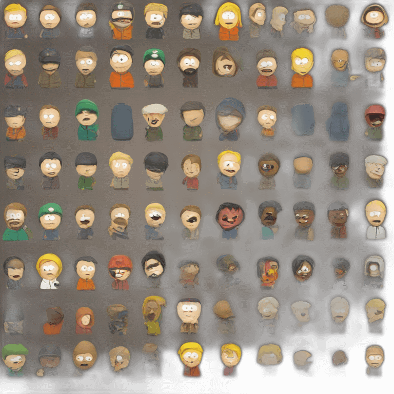 South park emoji