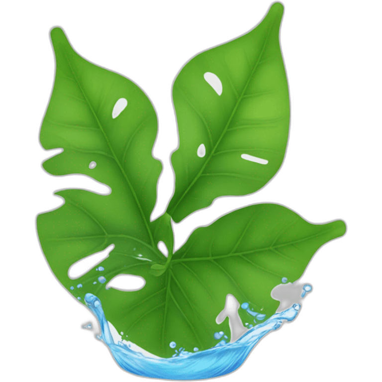 ptz-camera-recording-leaf-on-water-flow emoji