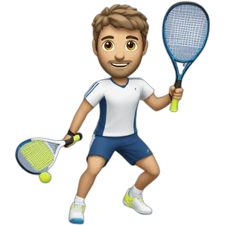 Padel player emoji