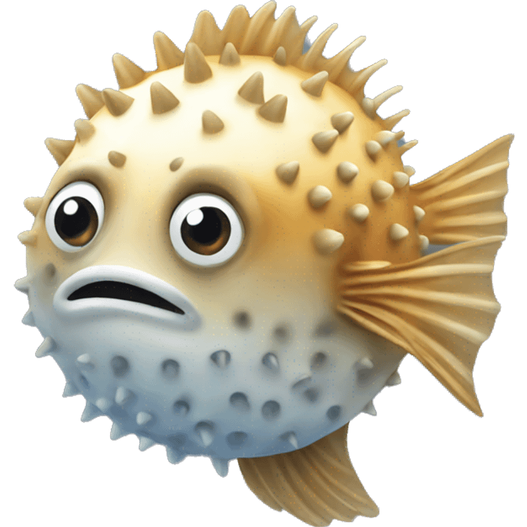 a blowfish emoji