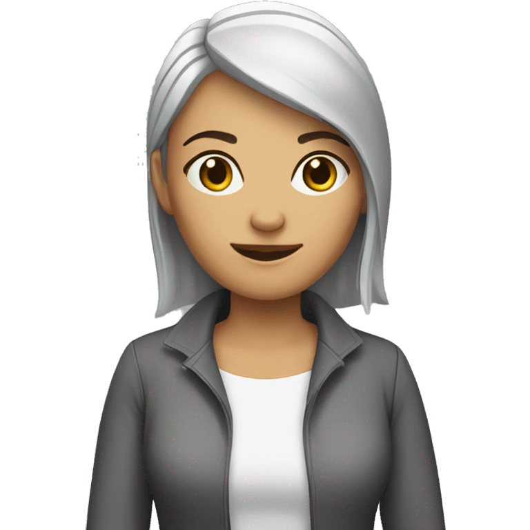 female computer trainer emoji