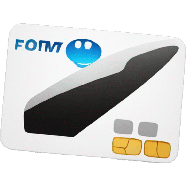 White Credit Card emoji