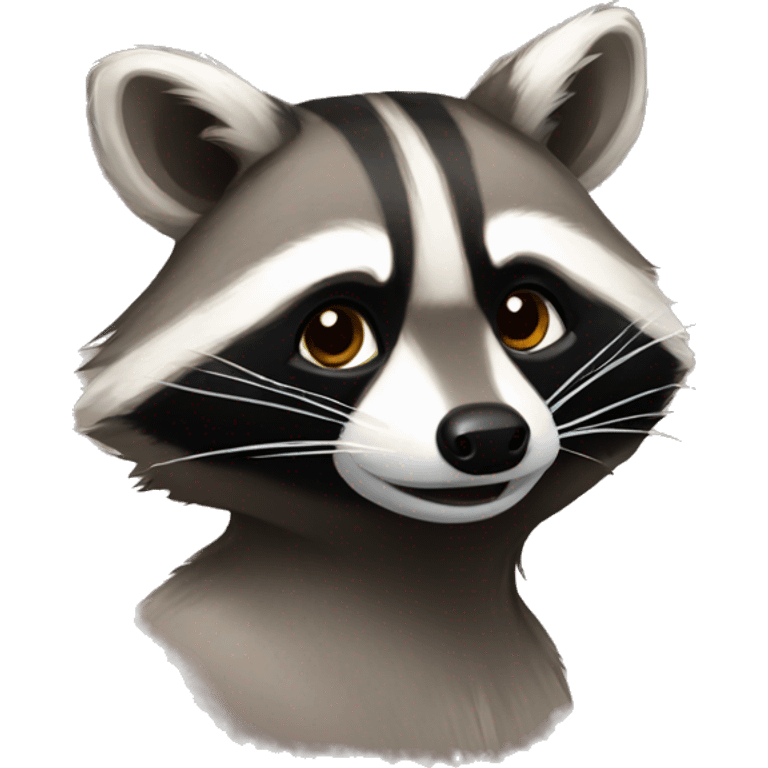 pet raccoon emoji