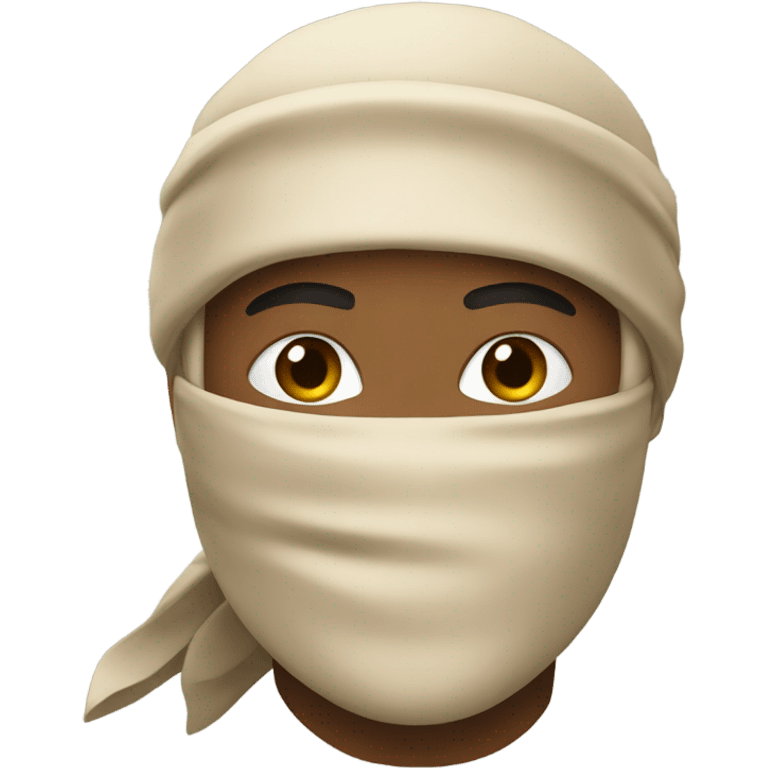 Beige ninja emoji