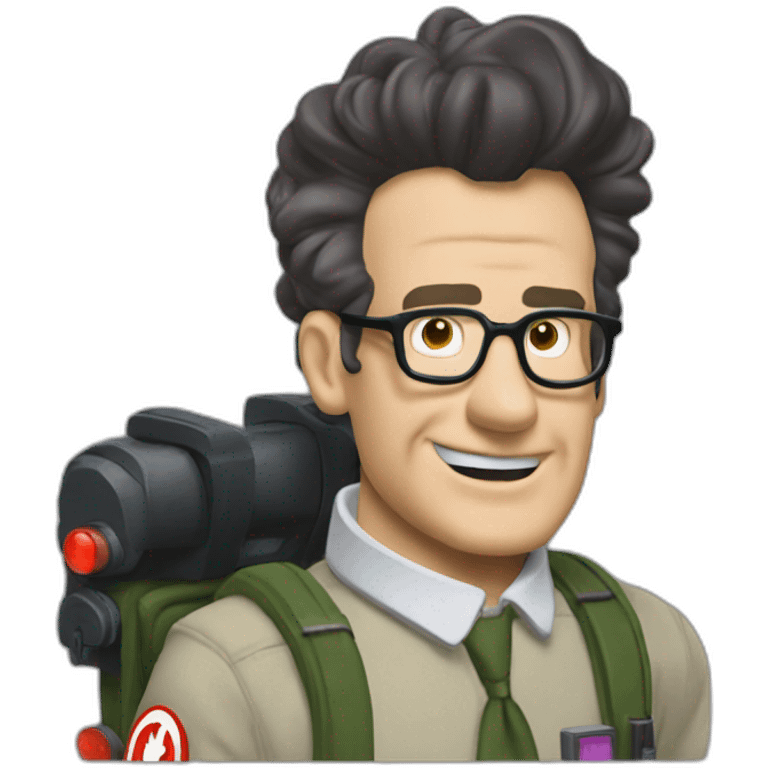 Egon Spangler ghostbusters emoji