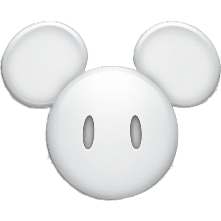 Mickey Mouse ears emoji