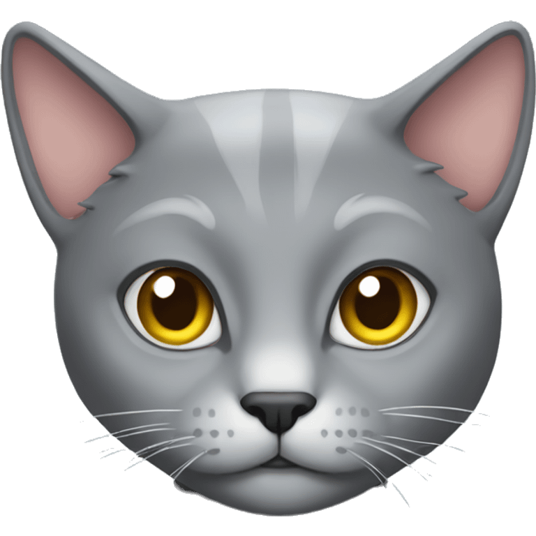 grey cat emoji