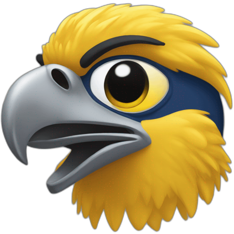 Humber College Howie the Hawk mascot emoji