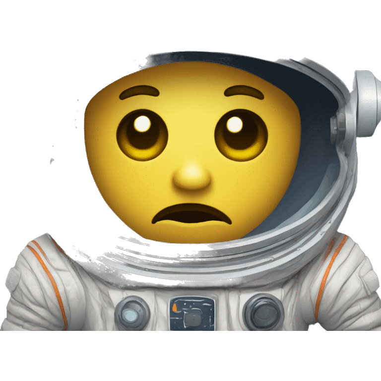 space satellite sad emotion emoji