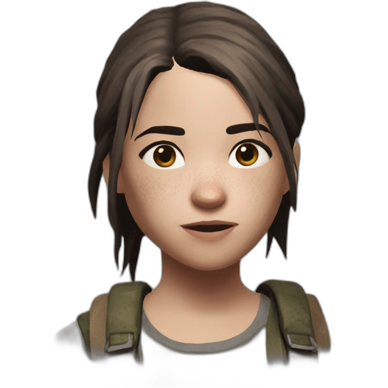 Ellie the last of us confiant emoji