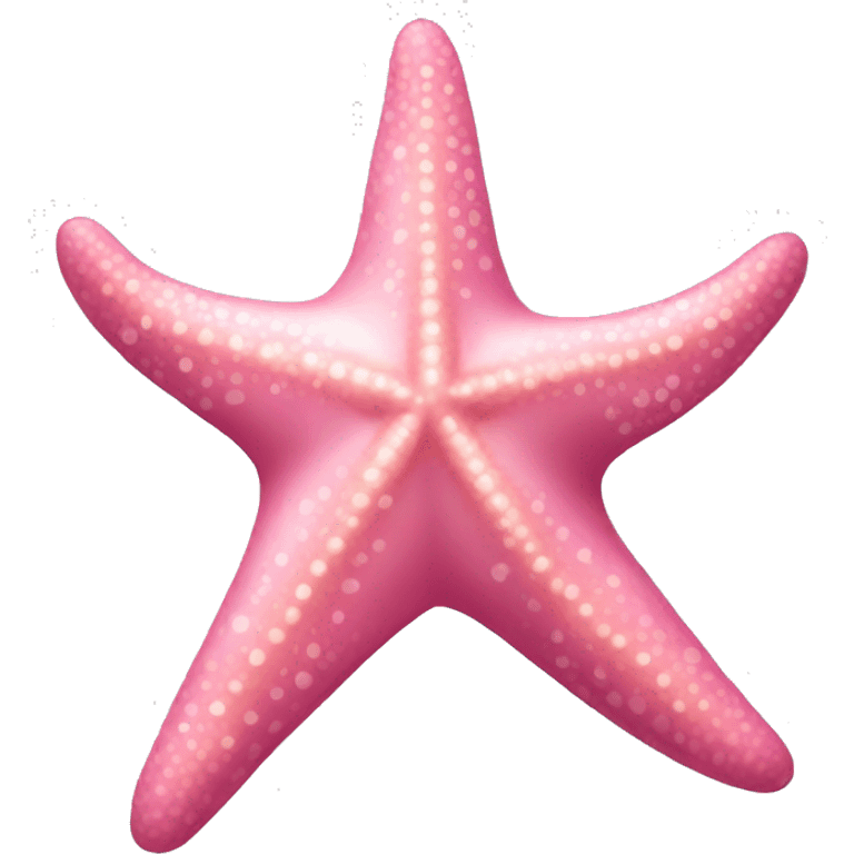 pink starfish emoji