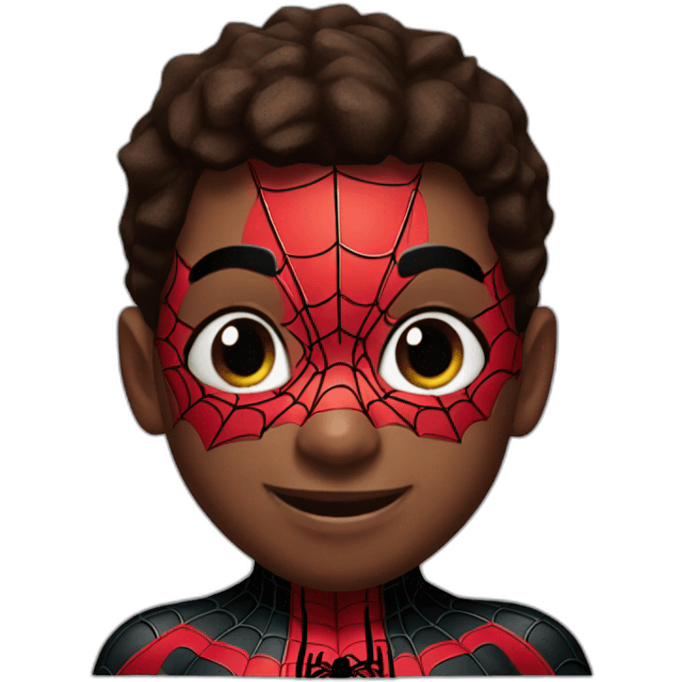 Spiderman miles morales emoji