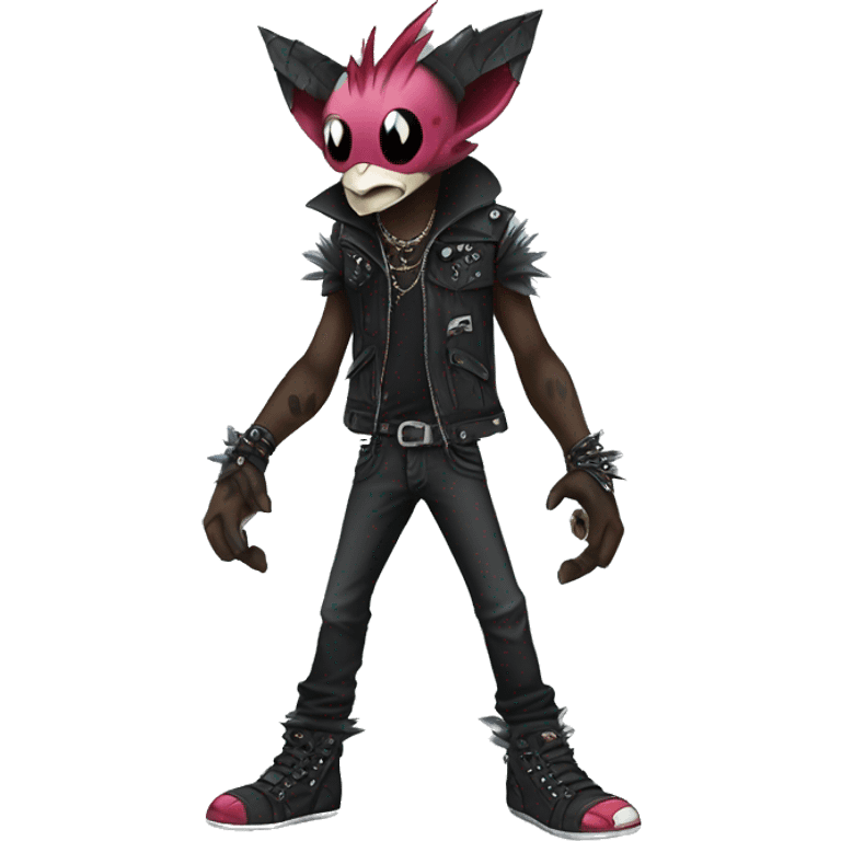  edgy punk vernid Fakemon full body emoji