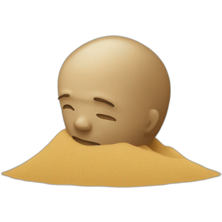 head in the sand emoji