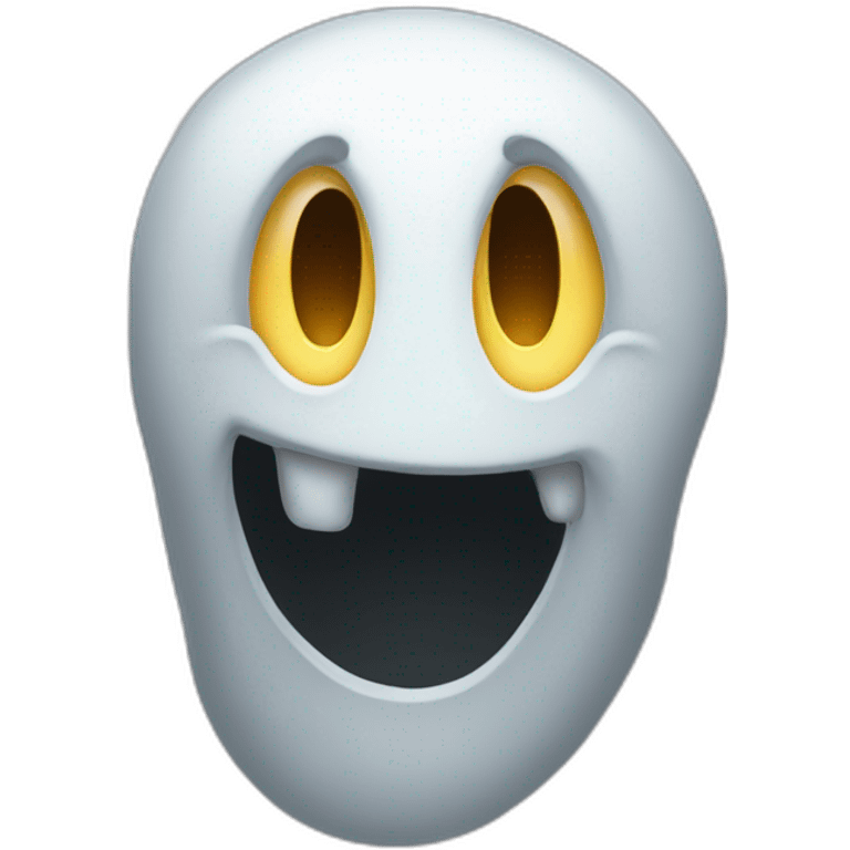 Ghost face emoji