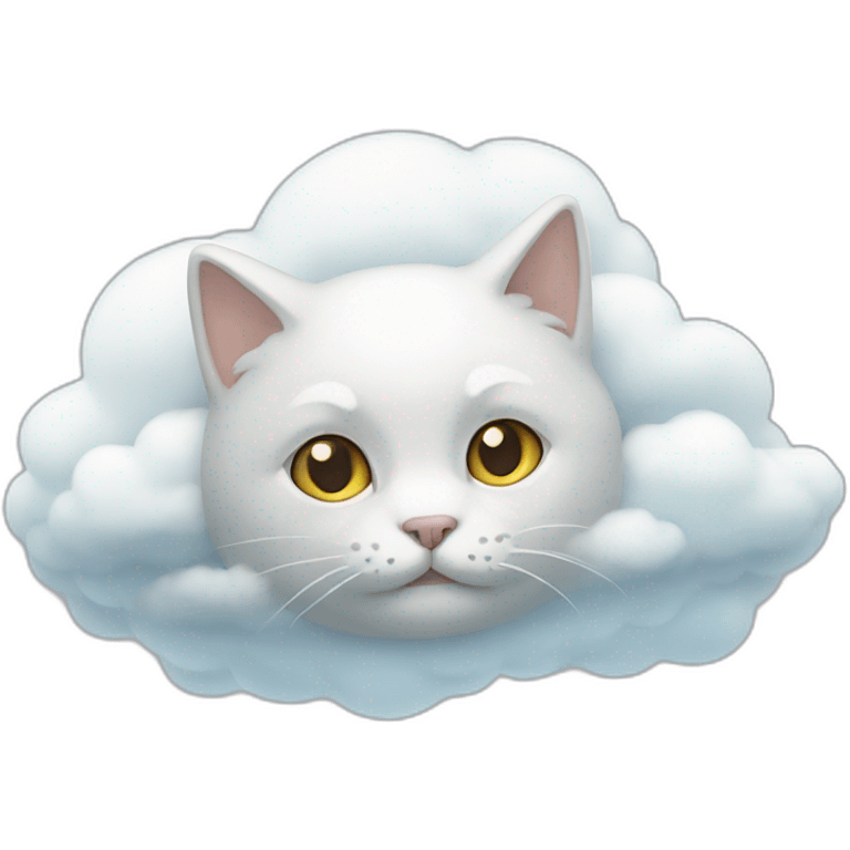 cloud cat emoji