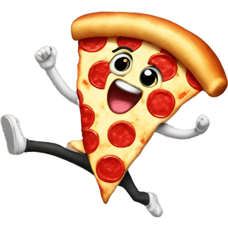 Dancing pizza  emoji