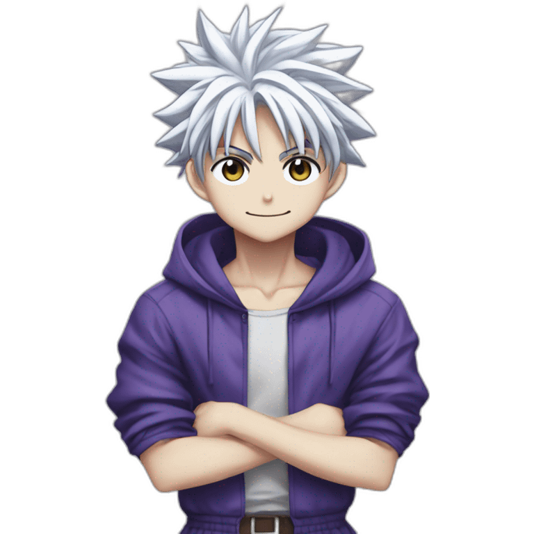 Killua Zoldyck Hunter x Hunter emoji