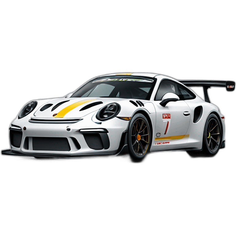 Porsche 992 GT3R emoji