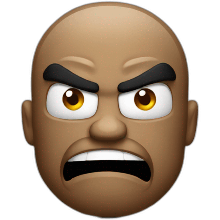 Boxing angry emoji