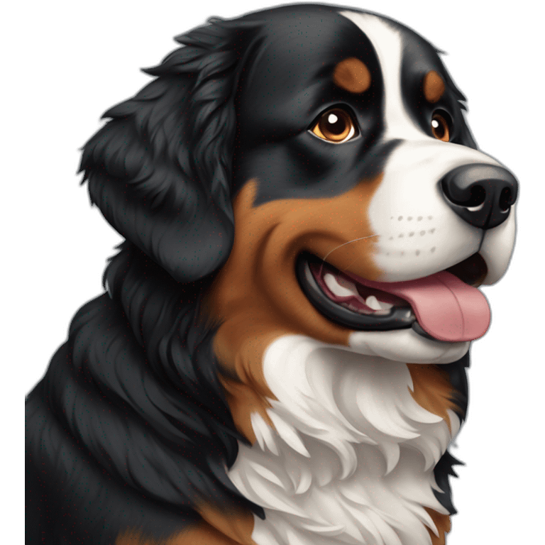 bernese mountaind dog emoji