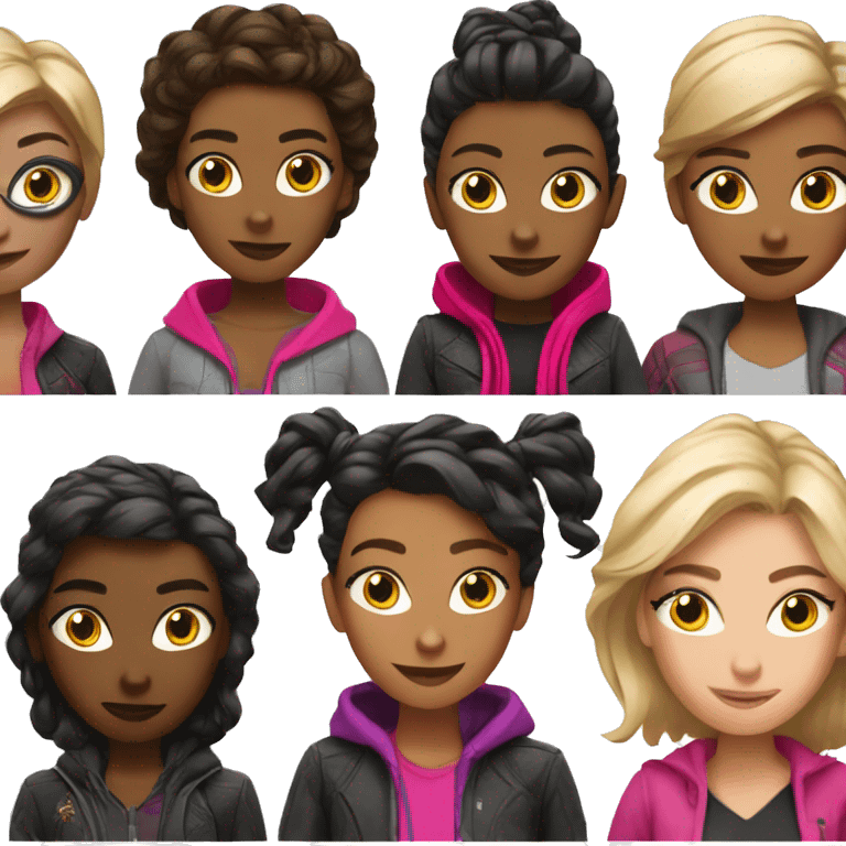 generate a women spiderverse emoji  emoji