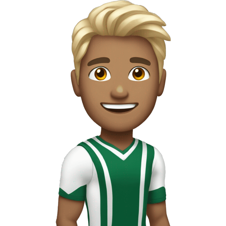 Picture of me as a male cheerleader emoji