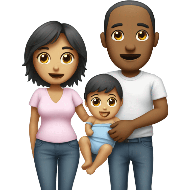 Mum, Dad, Baby emoji