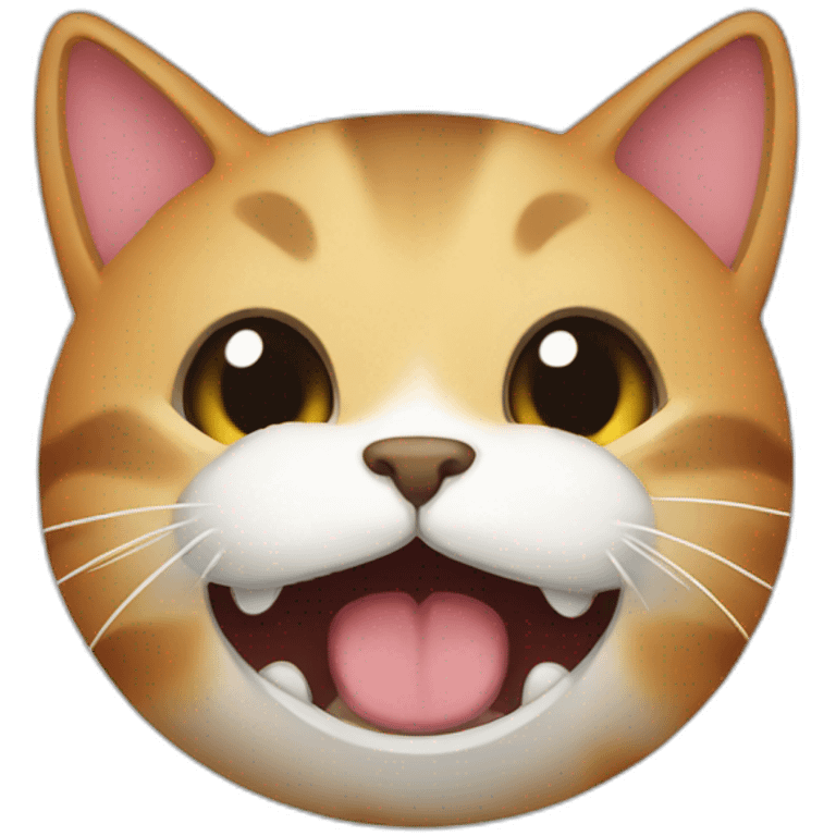 cat burps emoji