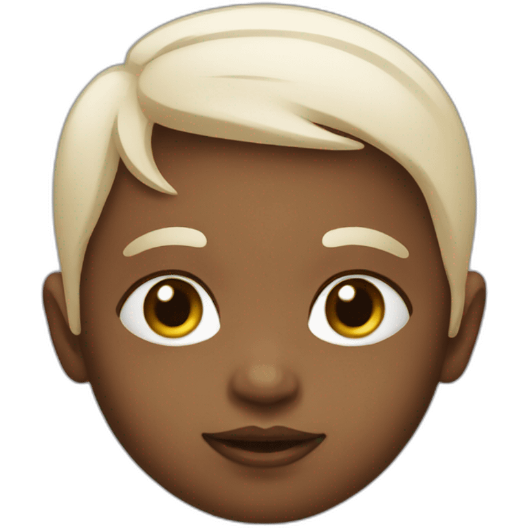 white BABY emoji