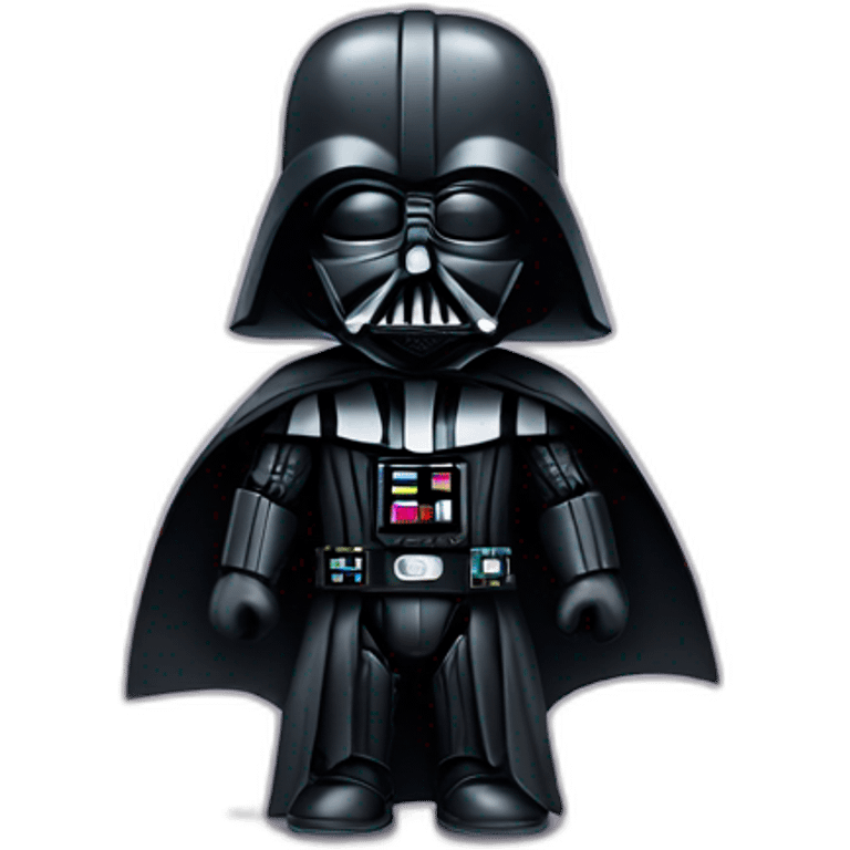 Darth Vader with iPhone emoji