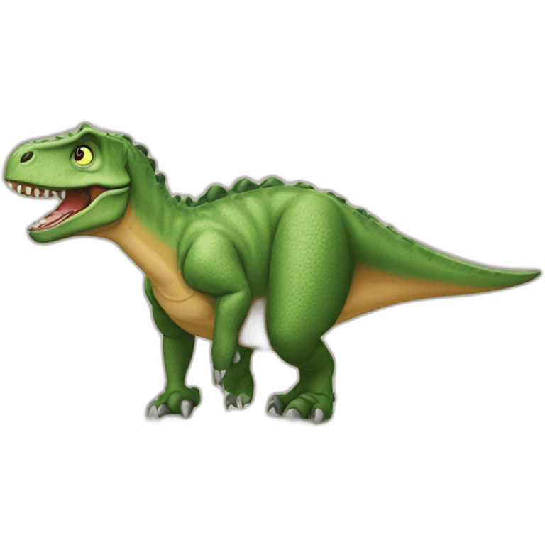 Dinosaure chômeur emoji