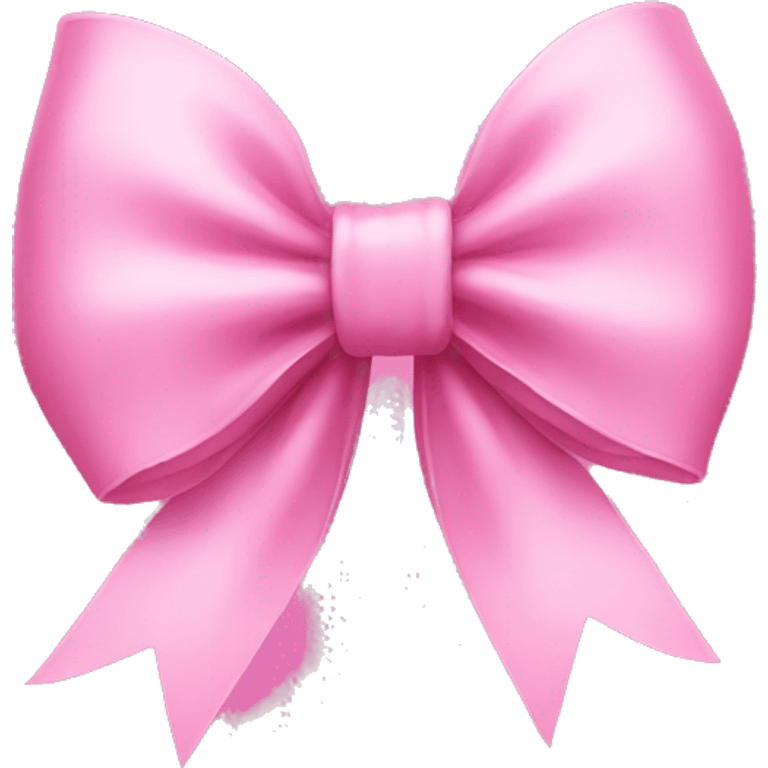 Pink bow emoji