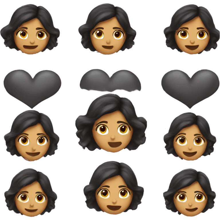 Corazón rosita  emoji