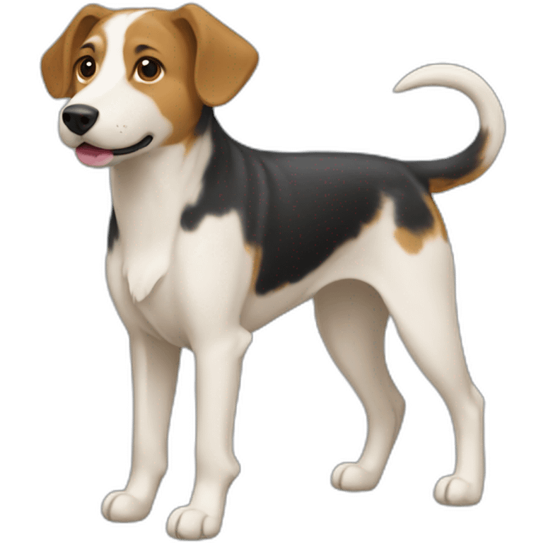 hound shepherd mix walking emoji