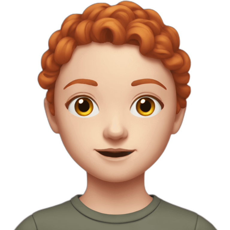 sadie sink emoji