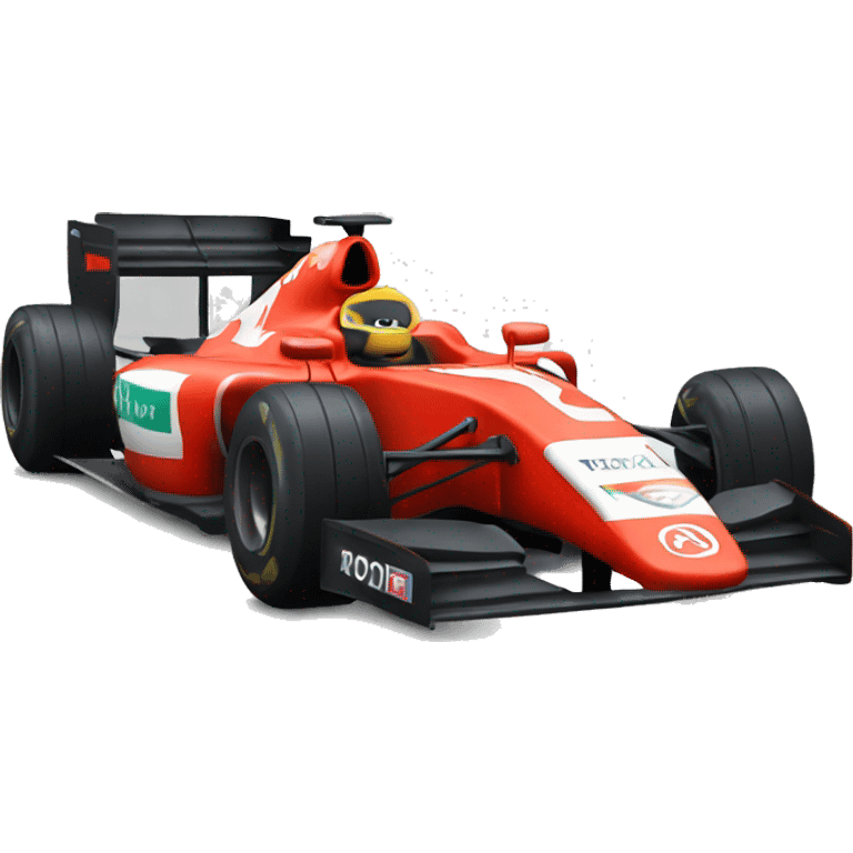 Formula 1 car emoji