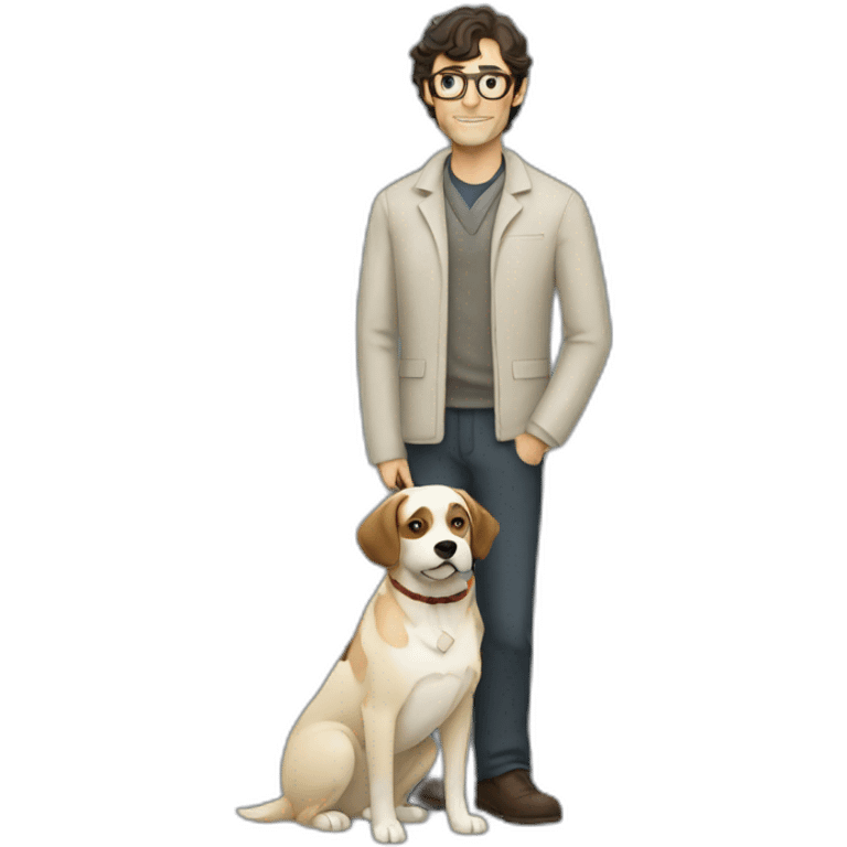 Will graham with a dog emoji