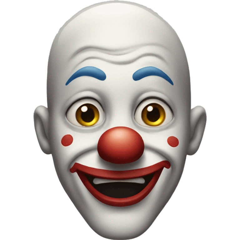 Crying clown emoji