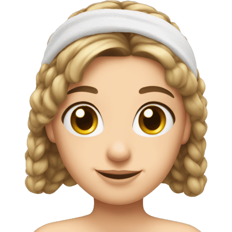 Skin care Head band emoji