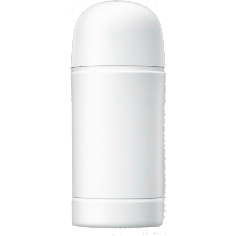 White minimalist deodorant can emoji