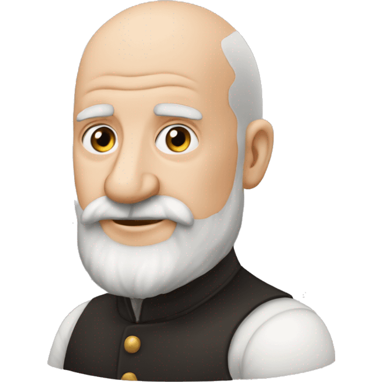 Friedrich Burgmüller componist only half bald and beard emoji