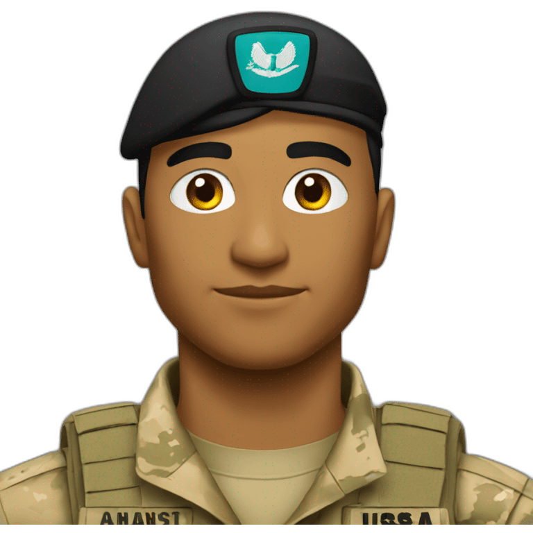 Afghanistan usa army emoji