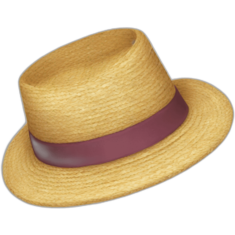 straw hat emoji