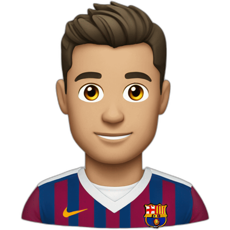 cristiano ronaldo barcelona polo emoji