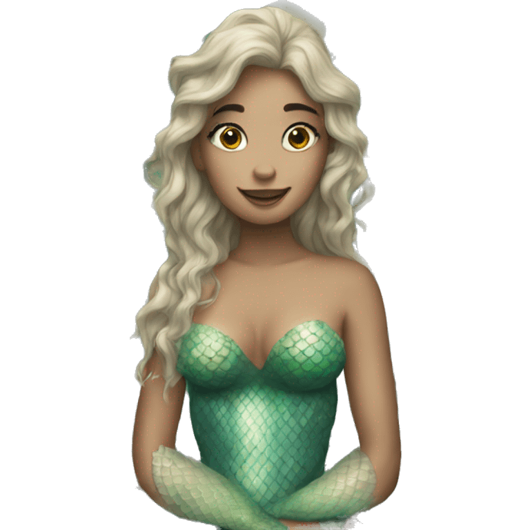 mermaid of emoji