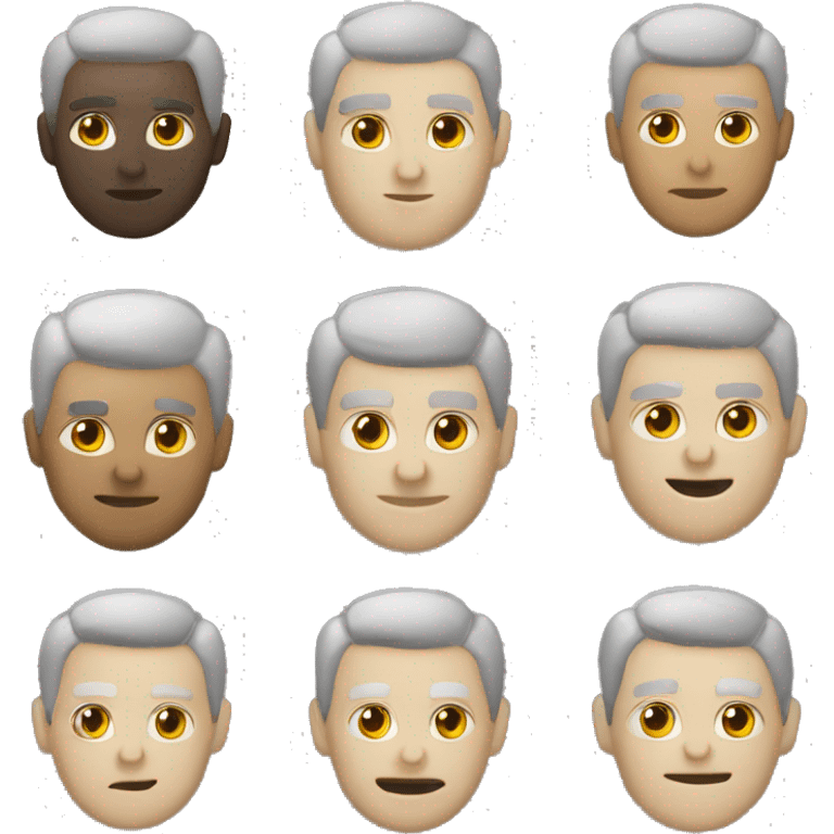 черно белый кот с желтыми глазами emoji