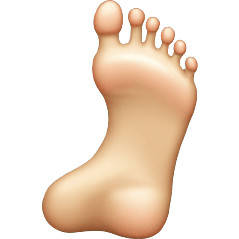 human foot emoji