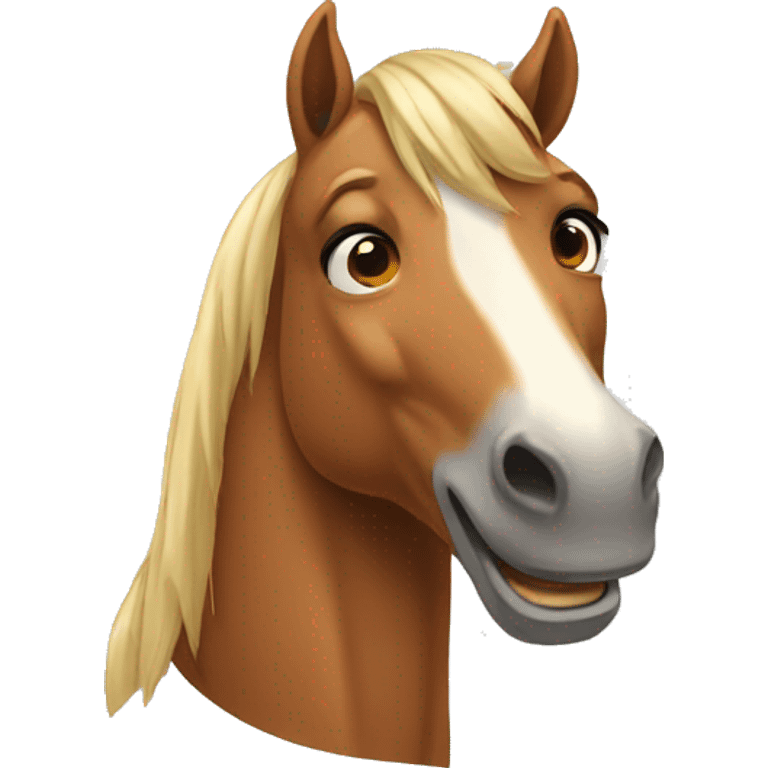 Horse making Expressions  emoji